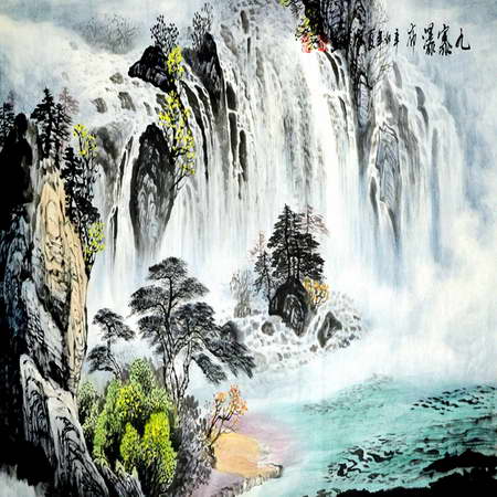 簡(jiǎn)樂(lè)環(huán)保集成墻面-高山流水