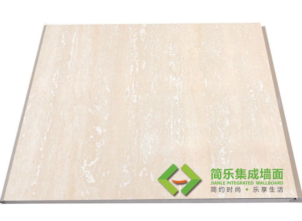 簡(jiǎn)樂(lè)環(huán)保集成墻面-高光紅洞石